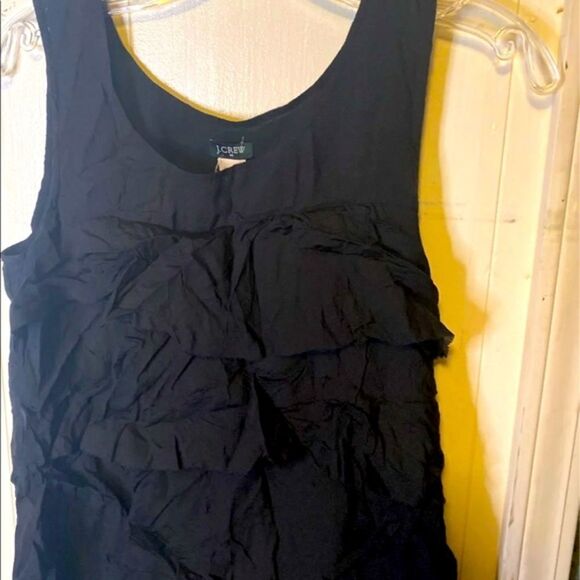 J.Crew Ruffle Tank Top - Picture 1 of 4